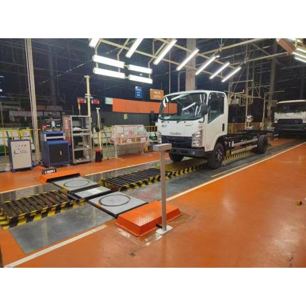 CTZJ-15 Trucks Vehicle Steering Angle Tester load 15T with LCD control instrument with touch screen