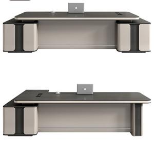 Wholesale Simple Modern Office Furniture Set Large Desk and Chair for Eco-Friendly Manager Room from china suppliers