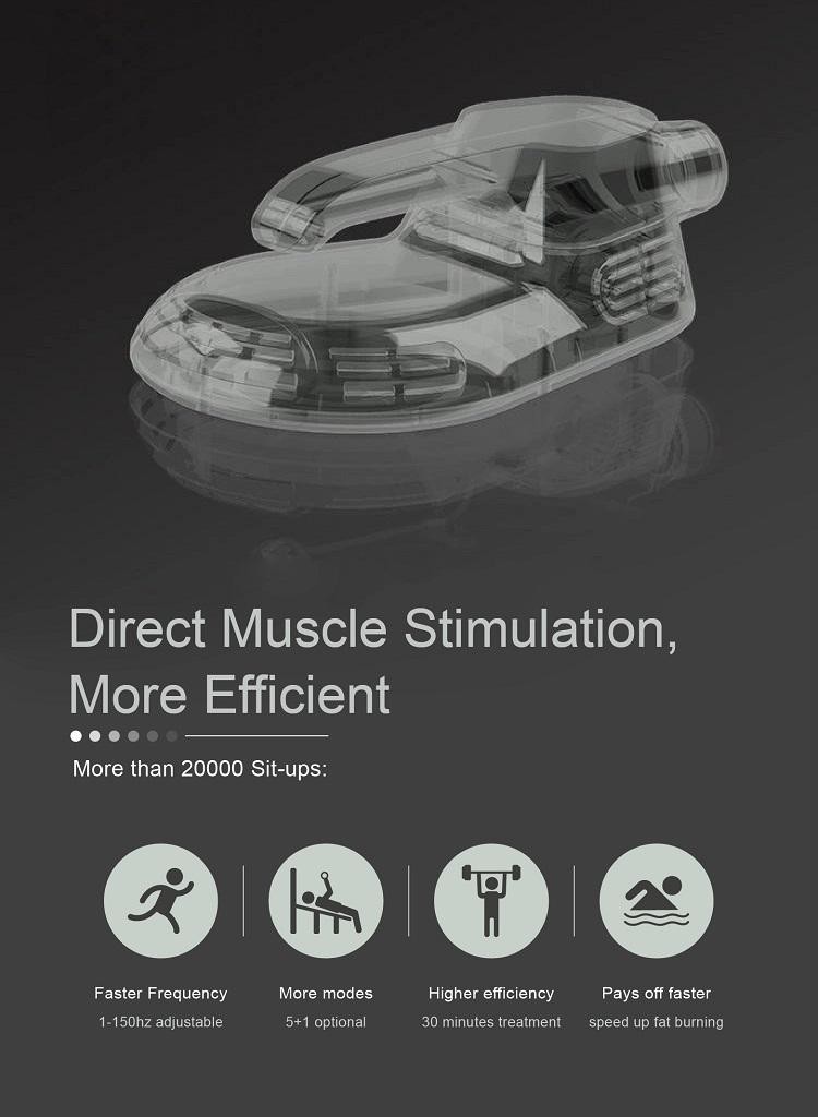 5000W Neo RF Body Sculpting Machine HIEMT Muscle Building