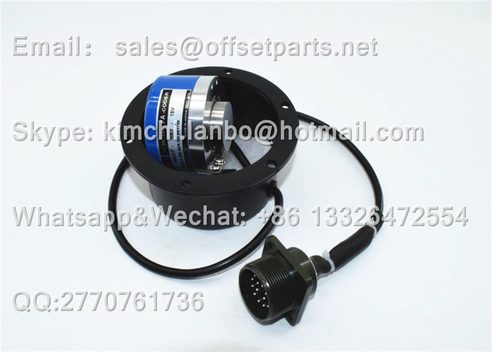 Komori Encoder TS5205N455 A51746 15V Original Offset Press Printing Machine Spare Parts