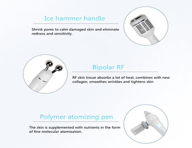 6 In 1 Ultrasonic Oxygen O2 H2 Microdermabrasion Machine