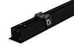 IP20 LED Linear Lighting Fixture / Linear Black Pendant Light 220 - 240VAC