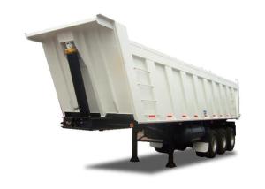 Wholesale SWTST500U Low Bed Semi Trailer 3 Axles Tipping Semi Trailer 40 Ton Capacity from china suppliers