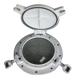 Wholesale Aluminum Steel Marine Shutters A60 Fireproof Side Hinged Circle Windows from china suppliers