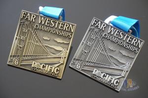 Wholesale Championships Race Marathon Metal Medals , Personalised Running Events Bespoke Medallions from china suppliers