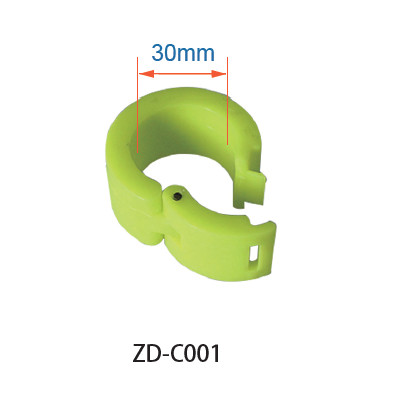 Custom Programmable Rfid Chicken Foot Tag Animal Tracking 860 - 960MHz Alien H3