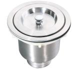 Durable Single Bowl Top Mount Sink , Handmade Stainless Steel Sink Brushed