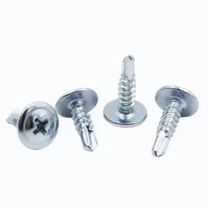 Wholesale Metric Steel Zinc-plated Truss Head Self Drilling Screw for Fixing Steel Pur Strips from china suppliers