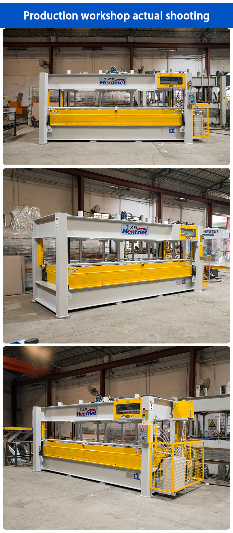 Factory applicable multi-layer high-temperature wood veneer laminate machine Paint free solid wood veneer board