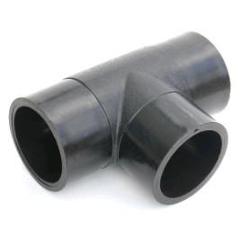 Wholesale High Pressure A234 WPB Carbon Steel Pipe Tee connector Black Painting from china suppliers