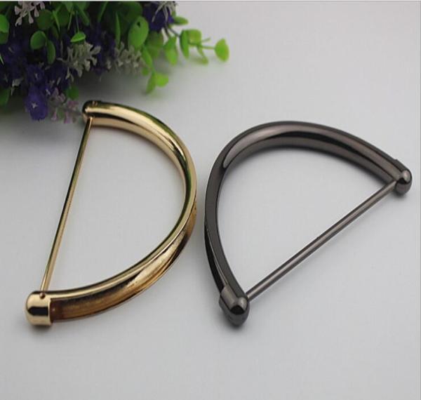 Hot selling bag hardware high plating gold & gunmetal color clutch bag with