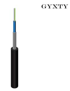 Wholesale 2 4 8 12 Cores Central Loose Tube Outdoor Fiber Optic Cable Armored Steel wire from china suppliers