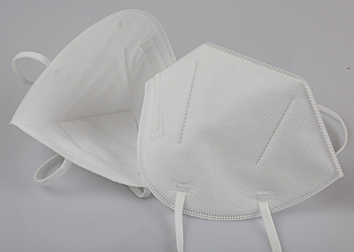 KN95 Folding FFP2 Mask Disposable 4 Layer Protection For Personal Respiratory Protection