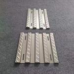 Lightweight Metal Roof Walkway Pedal / Roof Anti Slip Board Slip Resistant And
