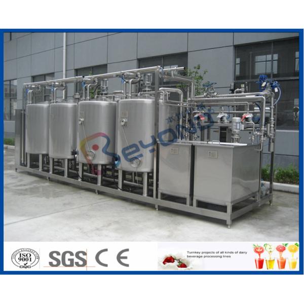 Semi Automatic Split Clean In Place System 5000L Per Hour For Equipment Washing