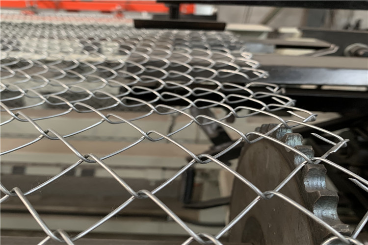5.5kw Double Wire 30m2/H Chain Link Fencing Machine