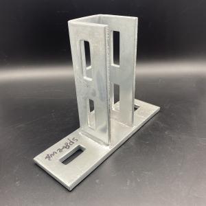 Wholesale Metal Steel Zinc Plated 40x15.5mm Square Channel Fitting Accessories from china suppliers