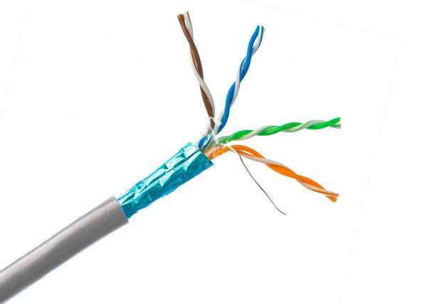 Cat. 5e FTP Network Cable LSZH(Low smoke halogen free) cable 4 Pairs Screened