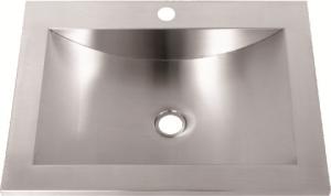 Wholesale Customized Stainless Steel Luxury Bathroom Sink With Sound Insulating Coating And Pads from china suppliers