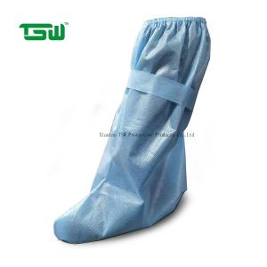 Wholesale Anti Bacteria PP PE 60gsm Disposable Waterproof Boot Covers from china suppliers