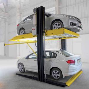Wholesale Steel Two Post Hydraulic Car Parking System Vertical Vhicles Storage 2.2kW from china suppliers