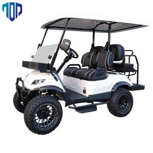 Wholesale Maximum Speed 25mph Electric Golf Cart Customizable Color High End Upgradeable from china suppliers