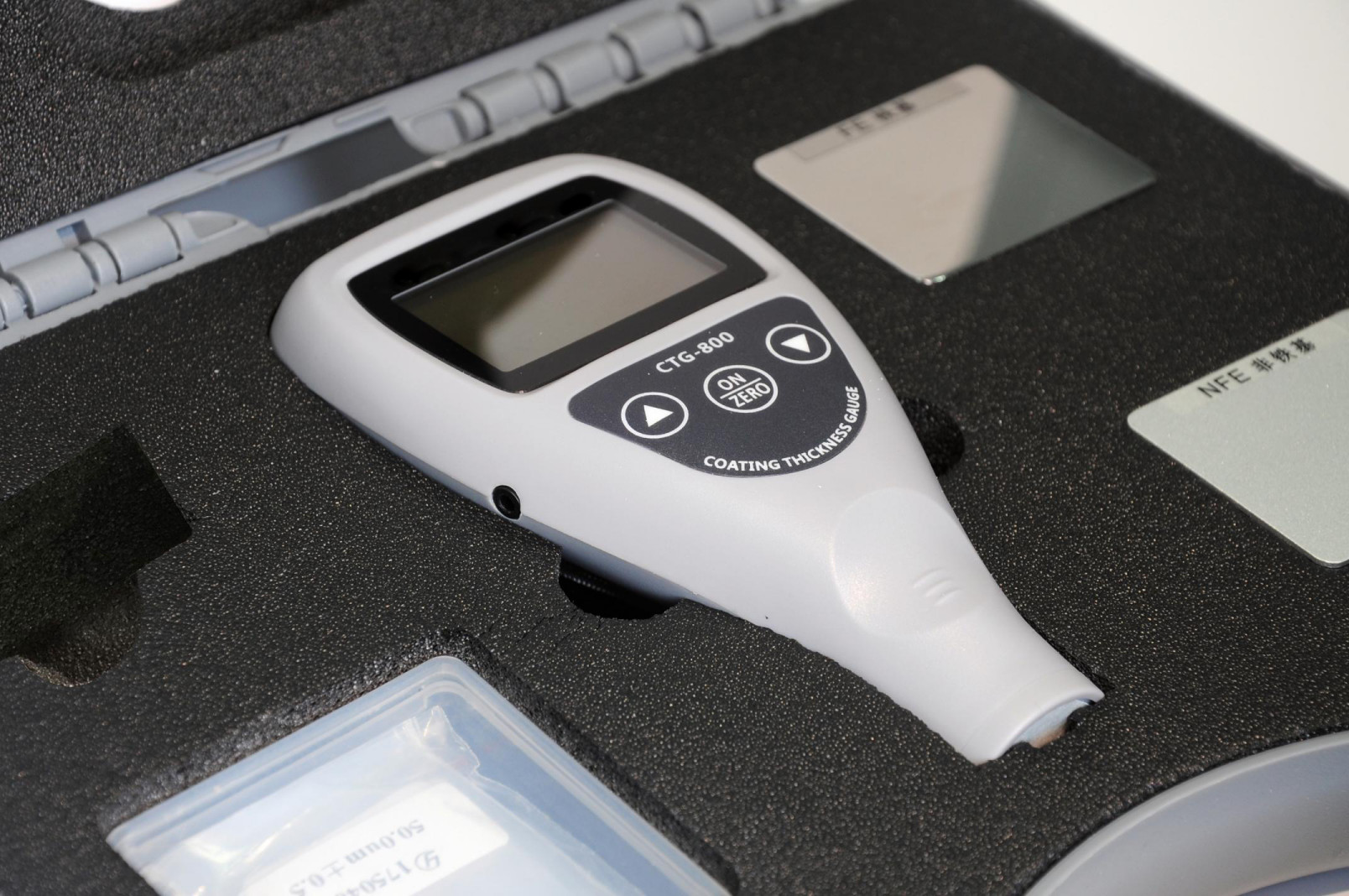 Integrated Fe Probe Ferrous Metal Thickness Tester With One Specimen Calibration