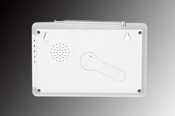 Waterproof hotel smart long range wireless pager system display panel with three keys push button