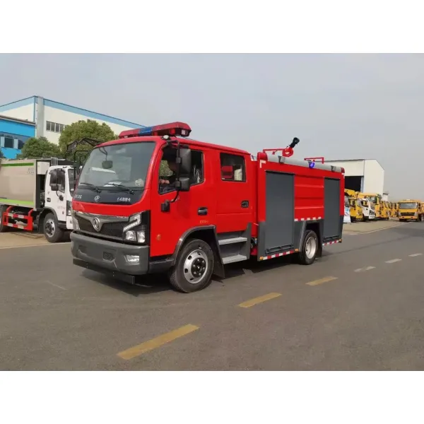 Dongfeng 3500 Liters Water Firefighting Truck For Fire Suppression And Rescue Tasks