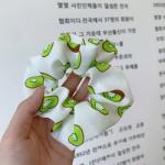 Cloth Stretchy Hair Ties Bobbles Rope Large Intestine Girl Horsetail Head