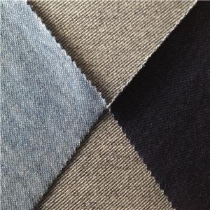 Wholesale indio high spandex inclined terry knit denim fabric from china suppliers
