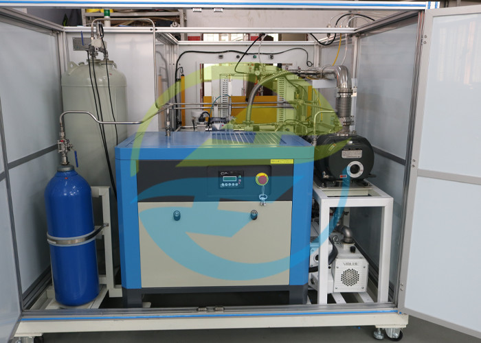 PLC Battery Leak Testing Equipment For Automotive Steel Case Batteries With One Chamber