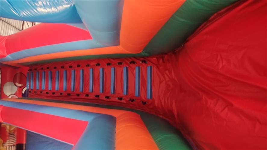 1000D Plato Commercial Inflatable Water Slides Digital Printing