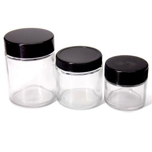 Wholesale Clear Cosmetic Glass Jar 200ml Lotion Jars With Lids from china suppliers