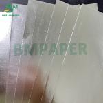 Smooth 80gsm Wet Strength Silver Golden Aluminum Metallized Paper