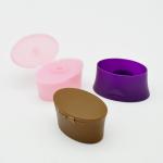 Oval Shape Shampoo Bottle Cap , 22mm Flip Top Closures