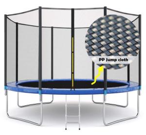 Wholesale 8FT Outdoor Professional Round Children Fitness Jumping Trampoline Bed With Safety Net from china suppliers