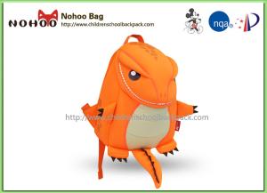 Wholesale Lovely Cartoon Cute Toddler Backpacks Orange / Green Color 0.5KG from china suppliers