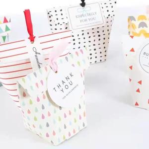 Wholesale Custom logo printed party favor colorful goodie candy paper gift bag for kids birthday party from china suppliers
