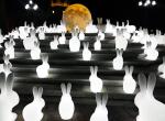 LED colorful light Yutu Mid-Autumn Festival moon rabbit modeling lighhting