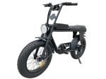Fat Tire 73 Electric City Bike Front Suspension 48V 500W 750W Electric Bicycle