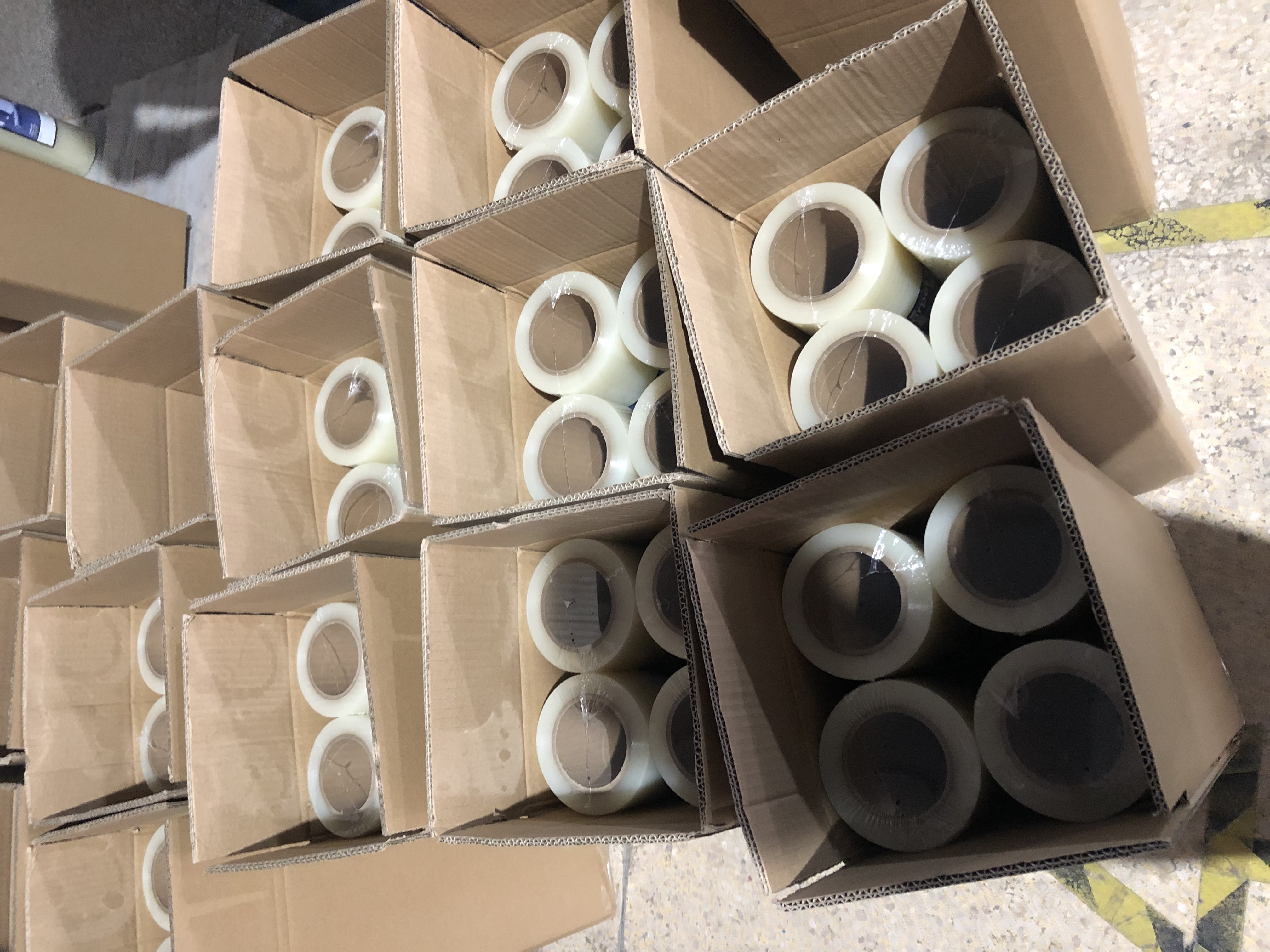 PE High Adhesive Carpet Protection Film Clear Transparent Color Heavy duty carpet protector film