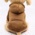 100% Cotton Small Dog Hoodie Classic Carrying Custom Dog Hoodies