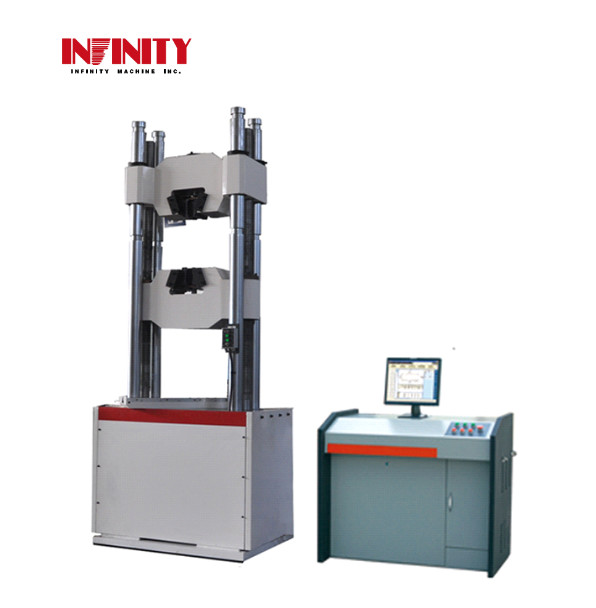 600KN Microcomputer Controlled Hydraulic Universal Tensile Strength Testing Machine