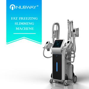 Wholesale white&amp;black color body shaping fat reduction cryolipolysis with 4 handles for body slimming from china suppliers