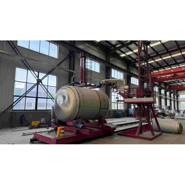 Vertical Receiver Tank Stainless Steel Compressed Air Buffer Tank For Electronics Assembly