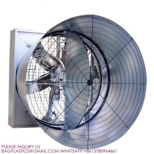 Wholesale Metal Poultry Ventilation System, Wall Exhaust Fans With Louvers , 24 Inch Exhaust Fan With Shutters from china suppliers
