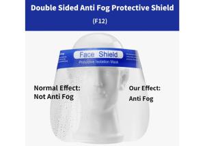 Wholesale Transparent Plastic Anti Fog Face Shield Full Face Easy Adjustable from china suppliers