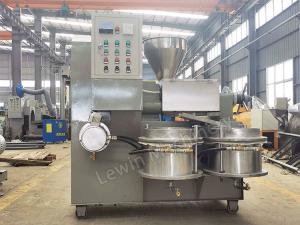 Wholesale Squeeze 100r/Min 160Kg/H Rapeseed Screw Oil Press Machine from china suppliers