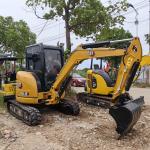 Hydraulic Mini Caterpillar 303.5 Used CAT 3ton Excavators Engineering Track